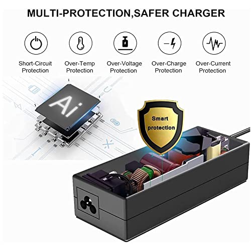 DECSZDY Laptop Charger Replacement for HP Laptop Computer 45W Smart Blue Tip Power Adapter - Image 4