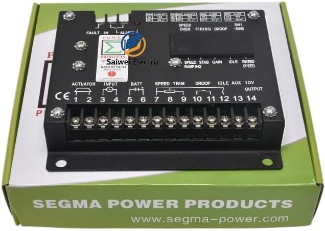 SEGMA S6700H S6700E Diesel Generator Engine Speed Controller Governor Actuator Control Module Motor Panel Power Generator Parts(S6700E copy)