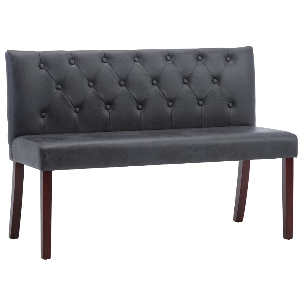 Dmelucc Vaste Bank, 3-zits Lineaire Modulaire Bank, 100% Made In Italy Moderne Woonkamerbank In Stof 260x95h70 Cm Taupe