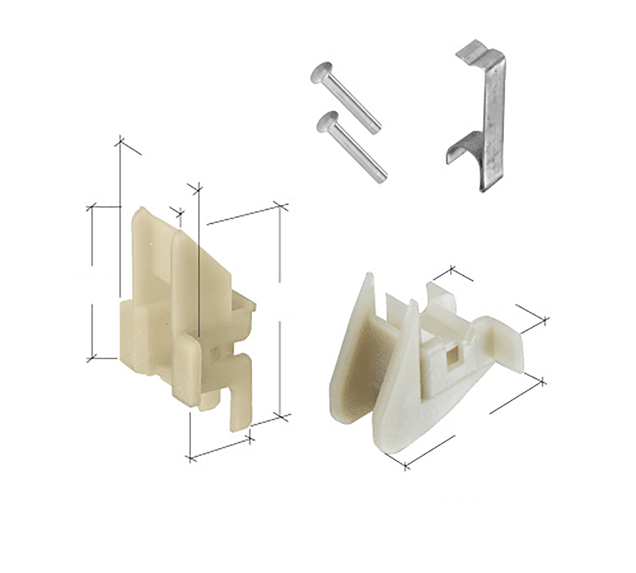 CRL Window Channel Balance Repair Kit FS293B pour un levage de fenêtre sans effort