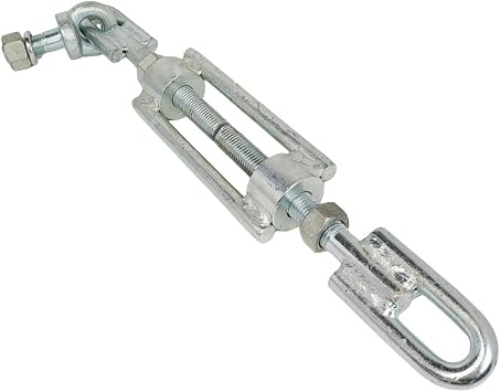 XYZIL Adjustable Turnbuckle Stabilizer TC422-39700 Compatible with Kubota L2350 L2501D L2501F L2501H L2800DT L2800F L3200DT L3200F L3200H L3400DT L3400F L3700SU L3800DT L3800F L3800H Check Chain