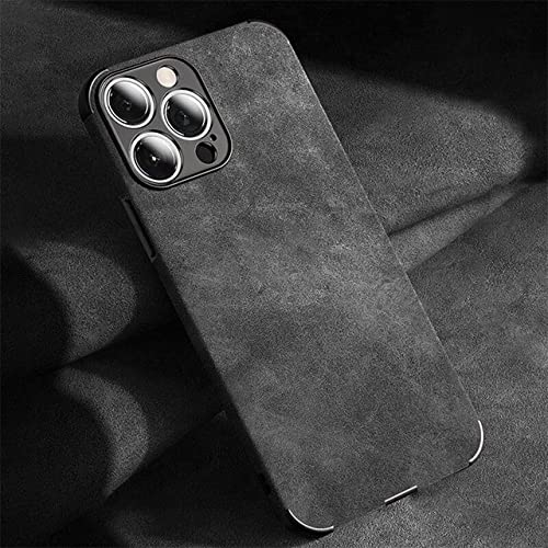Coque cuir iPhone 13 antichoc noire pour sécuriser vos déplacements urbains