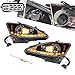 JDCEREN Sequential LED DRL Projector Headlights Headlamp Assembly for 2006-2013 Lexus IS250 IS350 Driver & Passenger Head Lights (A Pair)