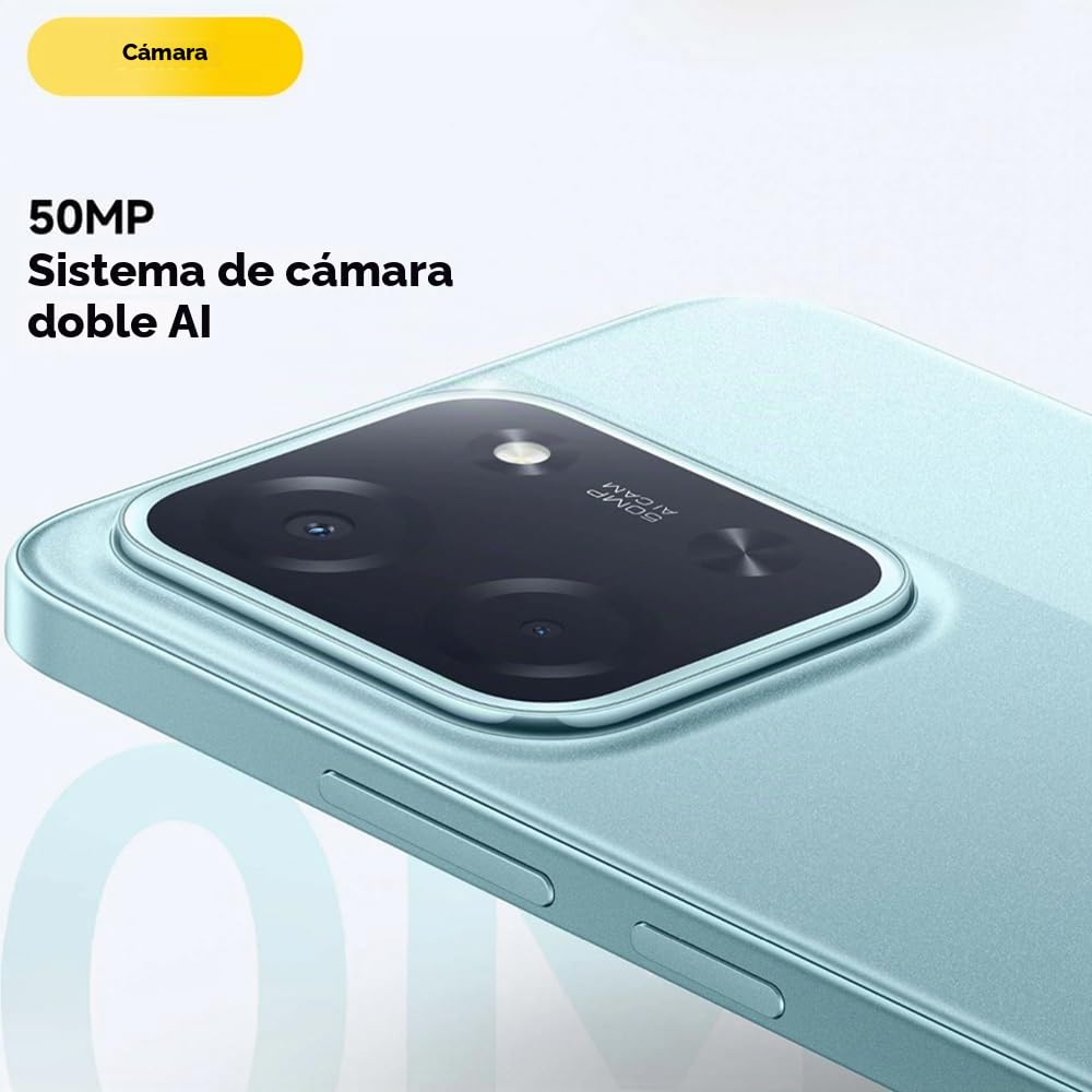 XIAOMI POCO C85, Smartphone 8+256 GB, pantalla de 6,9 Pulgadas 120 Hz, diseño de 7,99 mm, MediaTek Helio G81-Ultra Octa-Core, cámara doble de 50 MP con IA, 6000 mAh, Púrpura (con cargador incluido)