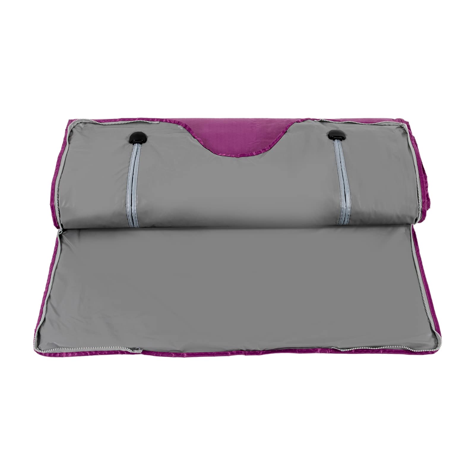 Manta para sauna por infrarrojos con cremallera, 220 V, D, 2 zonas, infrarrojos para sauna, con mando a distancia, terapia de desintoxicación, balneario principal