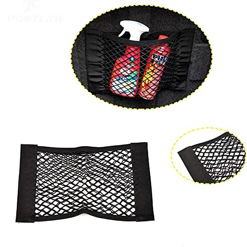 TGFOF Filet de Rangement de Coffre Filet de Rangement de Voiture -Les Stockage organisateurs pour Le Camion de Voiture élastique 50*25CM Cover