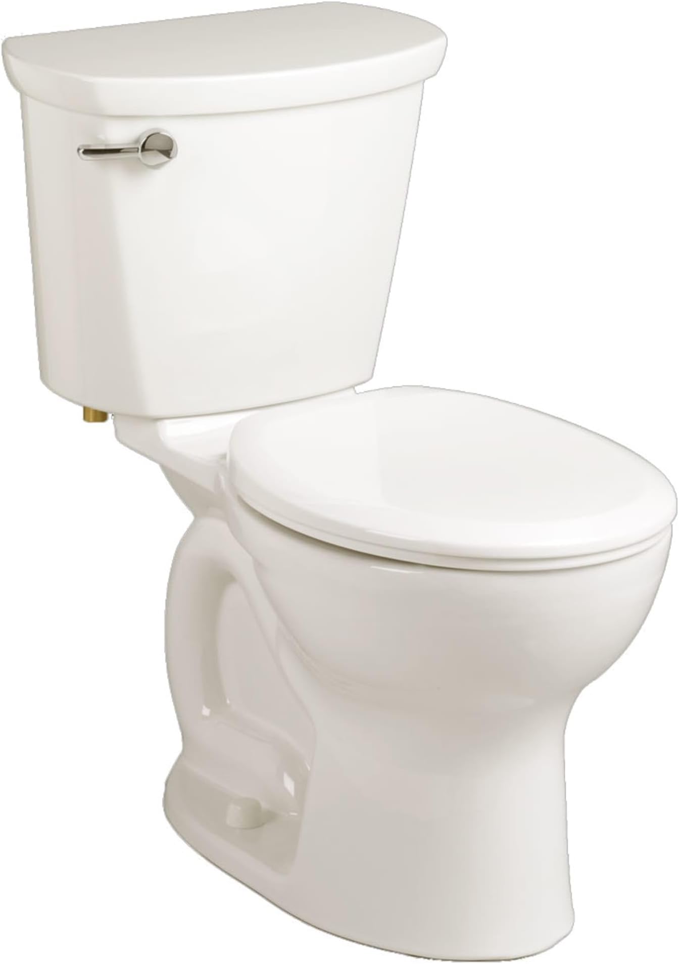 215DA104.020 Cadet PRO Two-Piece Toilet, Round Front, Standard Height, White, 1.28 gpf