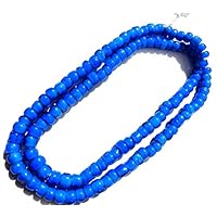 Amazon.co.jp: ゴロクロ 【 ホワイトハーツ ビーズ 1連 】 天然 ビーズ