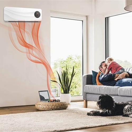Wall-Mounted-Heater-Smart-Wall-Heater-Space-Heater-for-Bedroom-2000W-Adjustable-Thermostat-Remote-Control-12h-Timer-For-Indoor-Winter-Household-Office-Heating-Energy-Saving