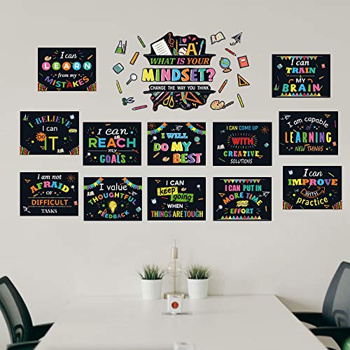 Teacher Created Resources What is Your Mindset Colorful Bulletin Board Poster 32pcs - Thumbnail 4