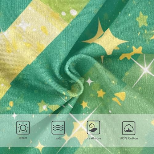 Green Glitter Texturoddler Boys Cotton Kids Underwear Breathable Undies3