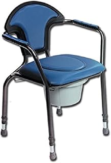 Silla con agujero de inodoro, color azul