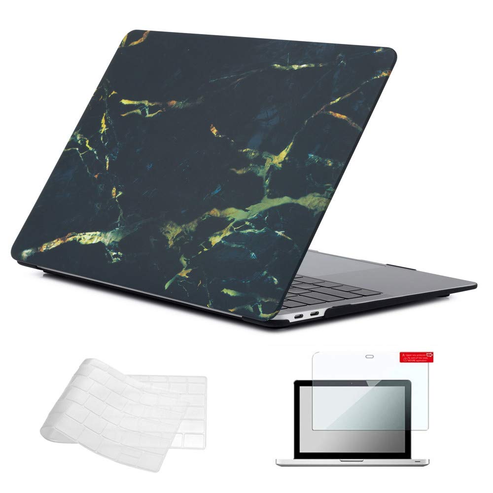 Se7enline Compatible with 13.6 MacBook Air Case M2 M3/M4 2022-2025 for Mac Air 13.6-inch A2681/A3113/A3240 Laptop Hard Shell Case with Keyboard Protective Cover & Trackpad Protector, Colorful Floret — view 100