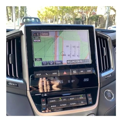 Verre trempé écran navigation Land Cruiser 200 VX idéal pour les longs trajets