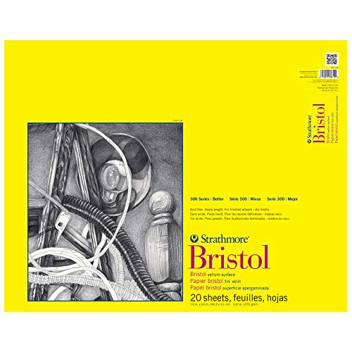 Strathmore 300 Series Bristol Paper Pad (19x24 inches)
