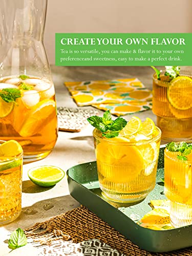 Image of TeeLux Jasmine Green Tea Bags, Smooth Taste & Delicate Floral Aroma, 100 ct