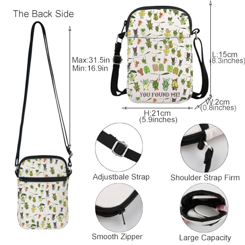 Korok Plant Crossbody Bag Video Game Lover Gift Gamer Fans Grocery Bag Korok Gift Tears Kingdom Cosplay Gift2