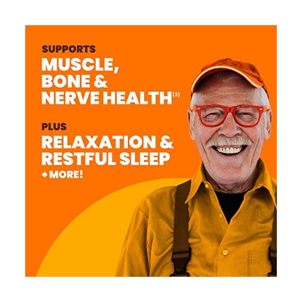 Sundown Magnesium 500mg, Supports Bone and Muscle Health, 180 Coated Caplets, 6 Month Supply