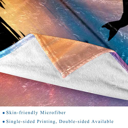 Couverture en microfibre supérieure dauphin, finition douce luxe - 3