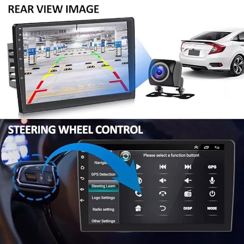 Radio para auto 6.8 pulg, pantalla táctil Android 14 miniatura 4