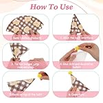 11PCS Party Hat for Stuffed Animals Birthday Cone Party Hats Set Includes 2 Paper Crowns Colorful Mini Birthday Hats and 9 Adorable Hat with Pompoms for Adults Pet - Image 4