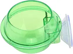 HEEPDD Alimentador de Répteis, Copos de Alimentação Anti -escape Contêiner de Forragem Viva Transparente para Ferramentas de Criação de Lagartos de Lagarto Gecko, Suprimentos de Hatching de Répteis