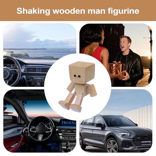 Accessoires de voiture mignons avec 12 expressions interchangeables