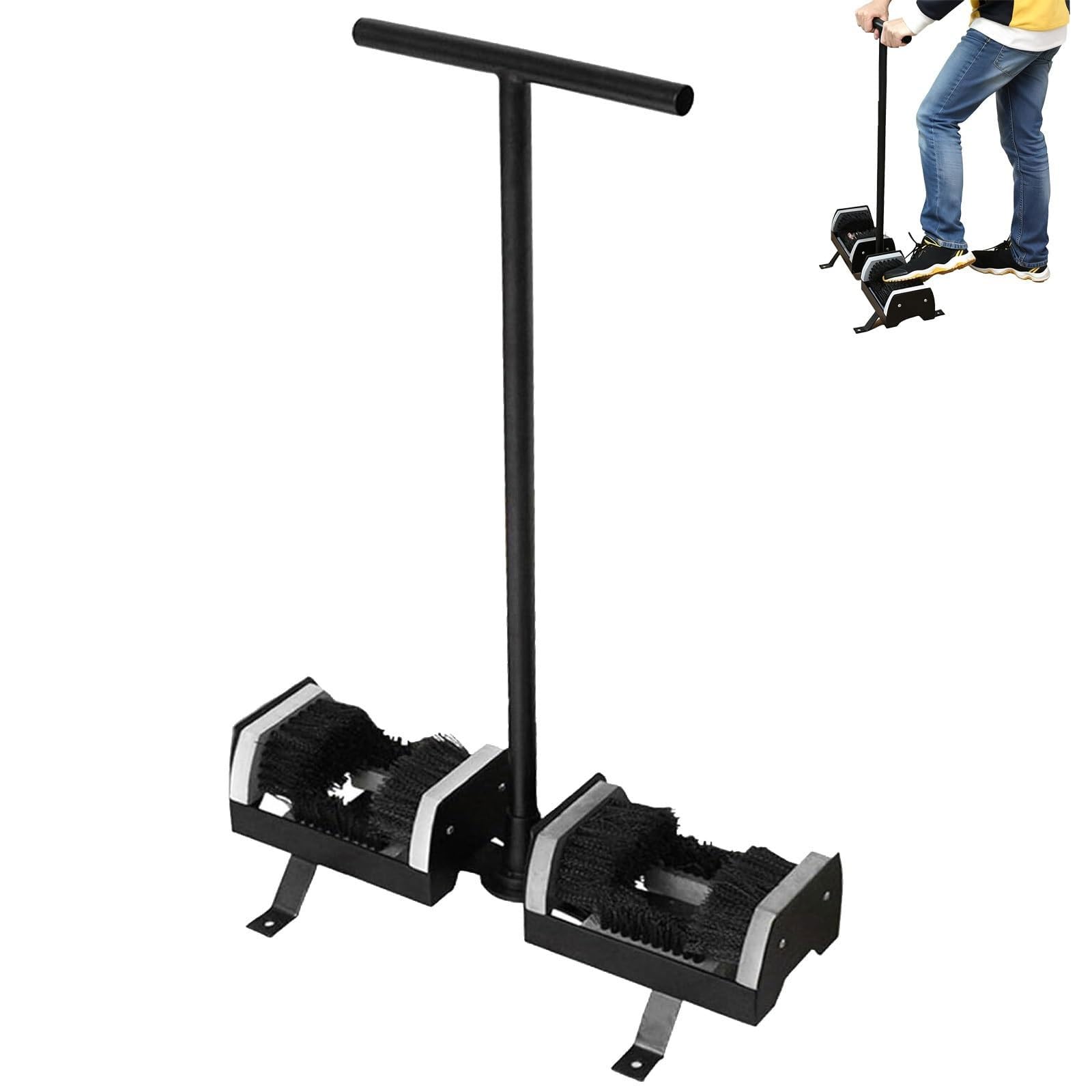 Cepillo raspador for Botas de Exterior, Limpiador de Botas de fútbol de Alta Resistencia, Cepillo Limpiador de Calzado for Exteriores, cerdas rígidas de Doble Cara, Herramienta for Eliminar Barro