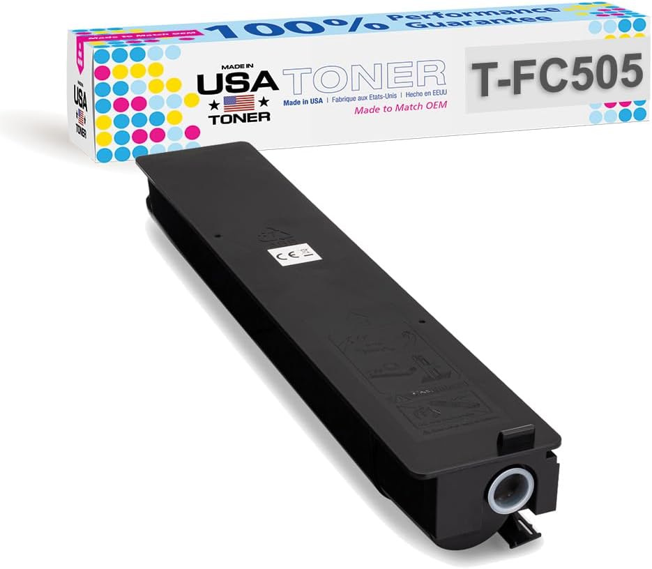 MADE IN USA TONER Compatible Replacement for use in Toshiba e-Studio 2505AC, 3005AC, 3505AC, 4505AC, 5005AC, T-FC505UK (Black)