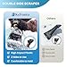KeFanta Ice Scrapers for Car Windshield, 2 Pack 27'' Snow Removal Brush for SUV and Truck Window, Automotive Winter Accessories