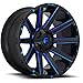 FUEL OFF-ROAD D644 CONTRA 20X10, 6X135/5.5, 4.75, -19mm GLOSS BLACK BLUE TINTED CLEAR - D64420009846
