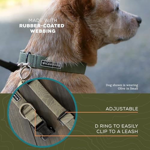 Wilderdog C-WP-OLIV Waterproof Dog Collar thumb #3