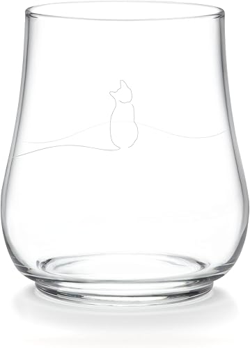 Miniatura 4 de Libbey Modern Pets Meow - Vasos multiusos de 17 onzas, juego de 4