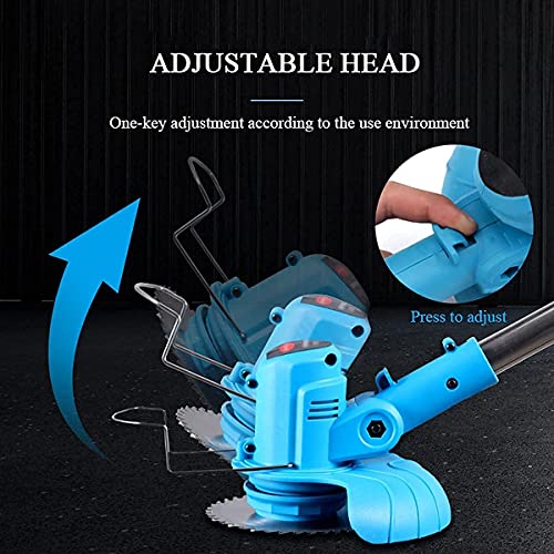 Cordless Lawn Mower Portable Electric Grass Trimmer Small Household Handheld Garden Pruning Tool Brush Cutter,American… - Afbeelding 5