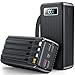 60000mAh Power Bank with Cable, 40W Powerbank PD USB C Schnellladefunktion Externe Akku mit LED-Display, 7 Ausgänge und 2 Eingänge, kompatibel mit iPhone, Tablets, iPad usw