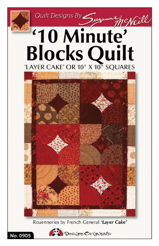 Design Originals DO905 Big Blocks Quick 10 Minute Block Quilting Template