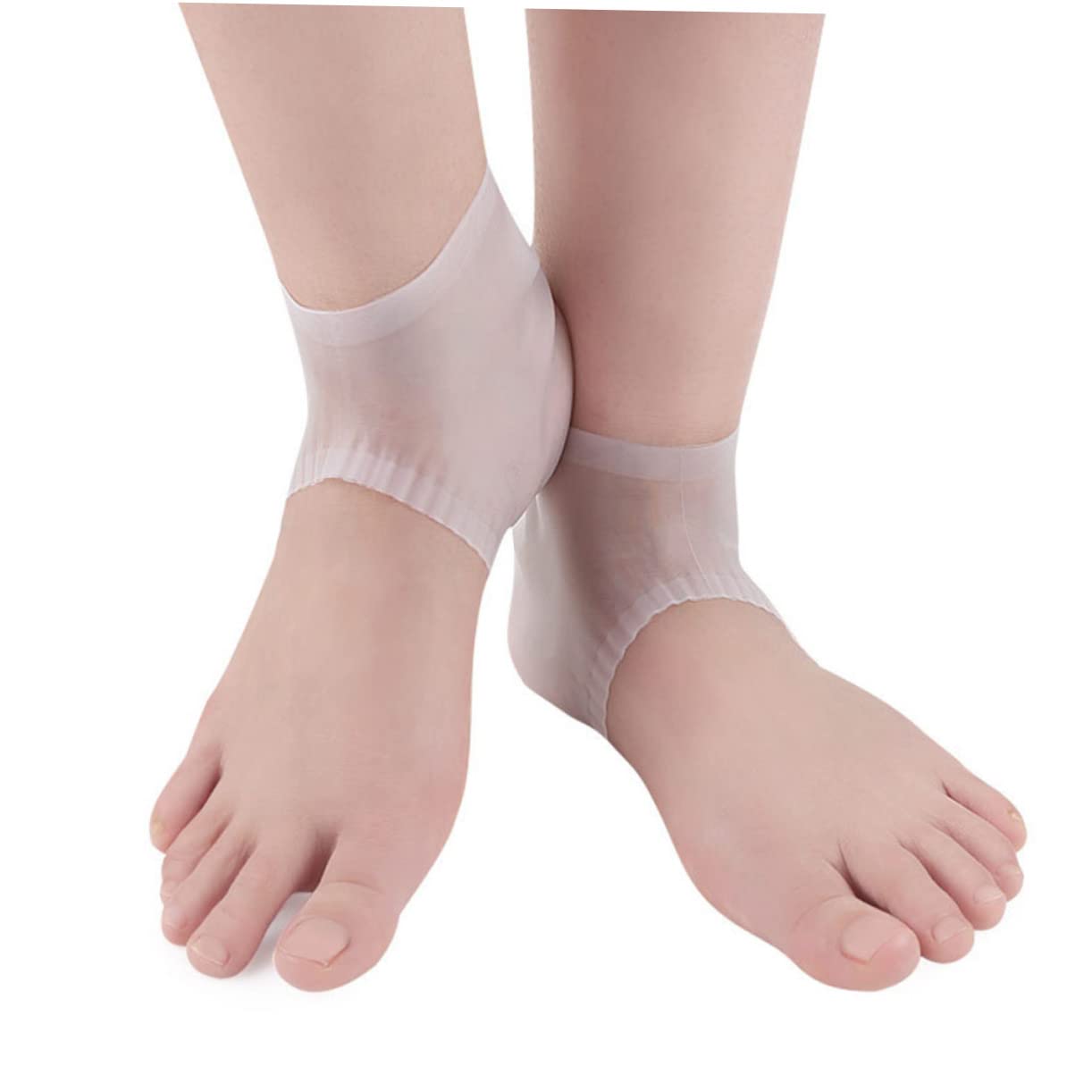 Healeved Foot Care Protector: Heel Protectors for Feet Invisible Socks Strong Adhesive Back