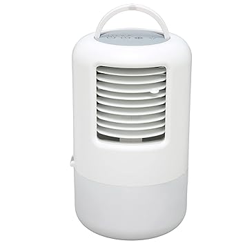 Mini Air Conditioner, Timing Function 500ml Water Tank Portable Air Conditioner for Hotel for Bedroom for Office