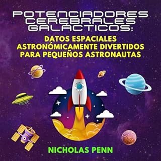 Diseño de la portada del título Potenciadores Cerebrales Gal&aacute;cticos