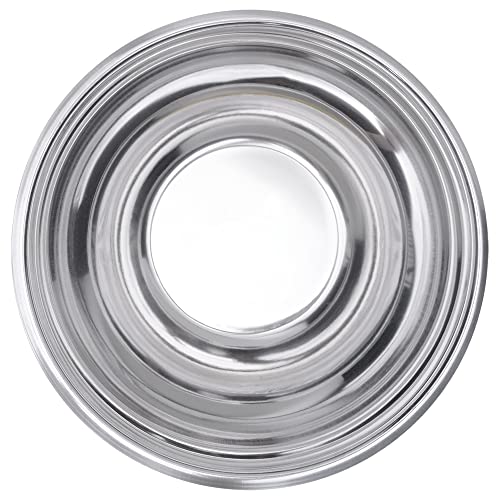 Mimo Style Bowl 4,3 Litros 26cm, Feita de Aço Inoxidável Com Fundo Em Silicone. Com Acabamento Fosco