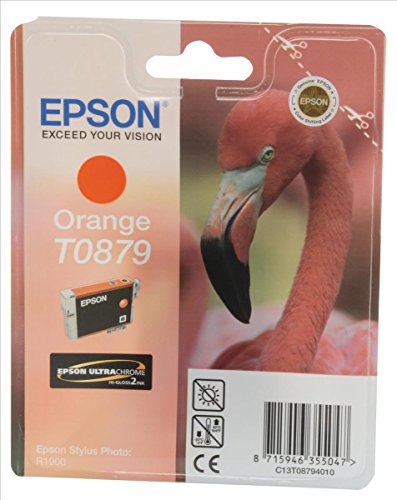 Epson T0879 11.4 ml originale blister cartouche d'encre pour Stylus Photo R1900 - vue 3