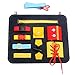Produktbild CUHAWUDBA Dressing Learning Board Baby Early Education Stoff Buch Spielzeug Kinder Bildungshilfen