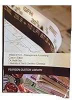 MBAD 6131 Management Accounting Second Custom Edition Dr. Nabil Elias University of North Carolina 1269289640 Book Cover