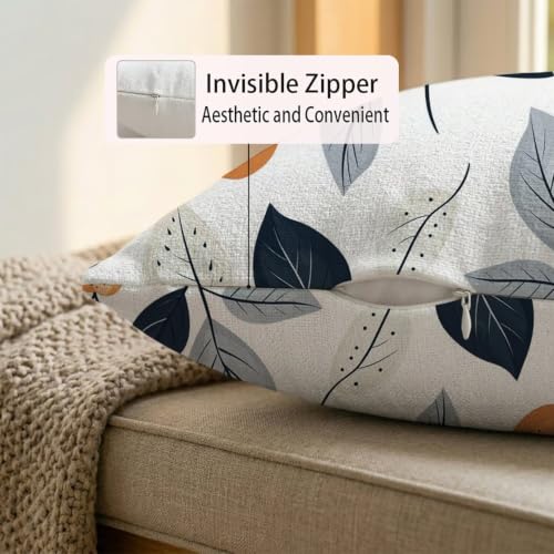 Taie décorative extérieur haut de gamme aspect lin blanc 80 x 80 - 6