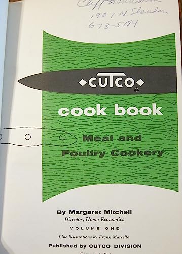 Cuto Cookbook: Meat and Poultry Cookery, Worlds... B000KKN7H8 Book Cover