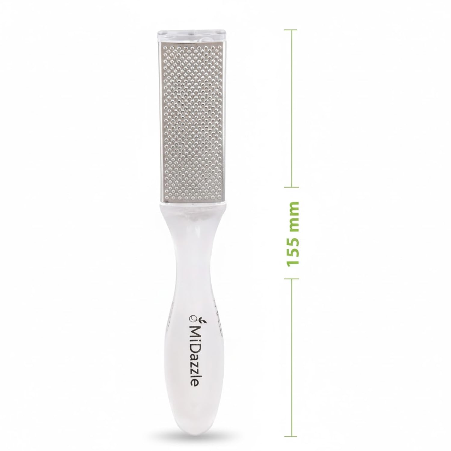 Midazzle 2 in 1 Foot Scrubber, Foot Callus Scrubber, Double-Sided Foot Heel Scrubber Shaver Rasp Foot File and Callus Remover for Grit Exfoliates Removes Dead Skin, Effective for Thick Callus and Cracked Feet (MIFF5206) 1