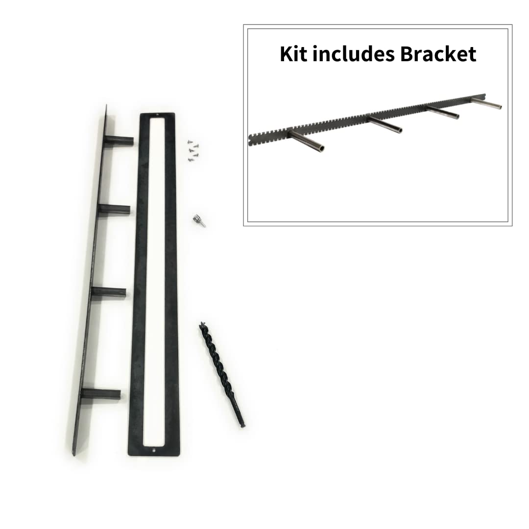 Buy Heavy Duty Metal Floating Shelf Bracket with Install kit. ing
