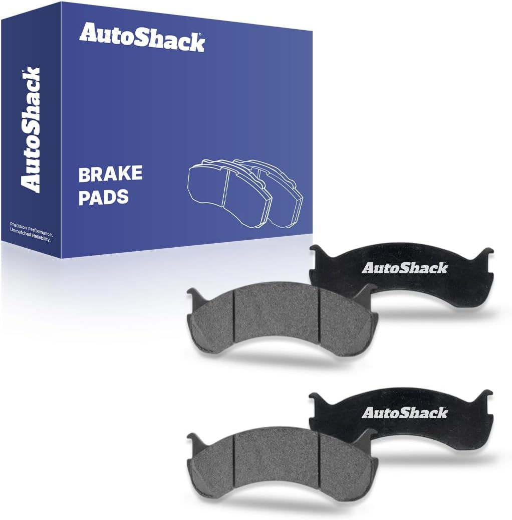 AutoShack Front or Rear Ceramic Brake Pad Set Replacement for 2006-2021 Freightliner MT45 2004-2019 Freightliner MT55 2008-2018 Kenworth T170 2008-2018 Kenworth T270 2002-2009 International 3200 4-PC