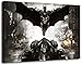 Produktbild Batman arkham Format 120x80 cm Bild auf Leinwand, XXL riesige Bilder fertig gerahmt mit Keilrahmen, Kunstdruck auf Wandbild mit Rahmen
