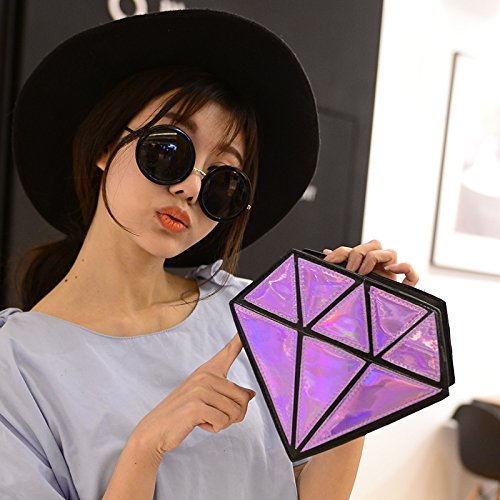 Foopp 2015 Fashion ologramma bag a forma di